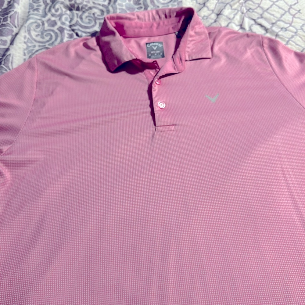 CALLAWAY GOLF POLO NEW CONDITION, wrinkle free size Medium
